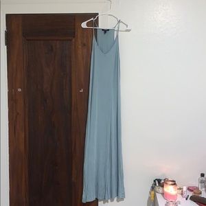 Teal maxi dress